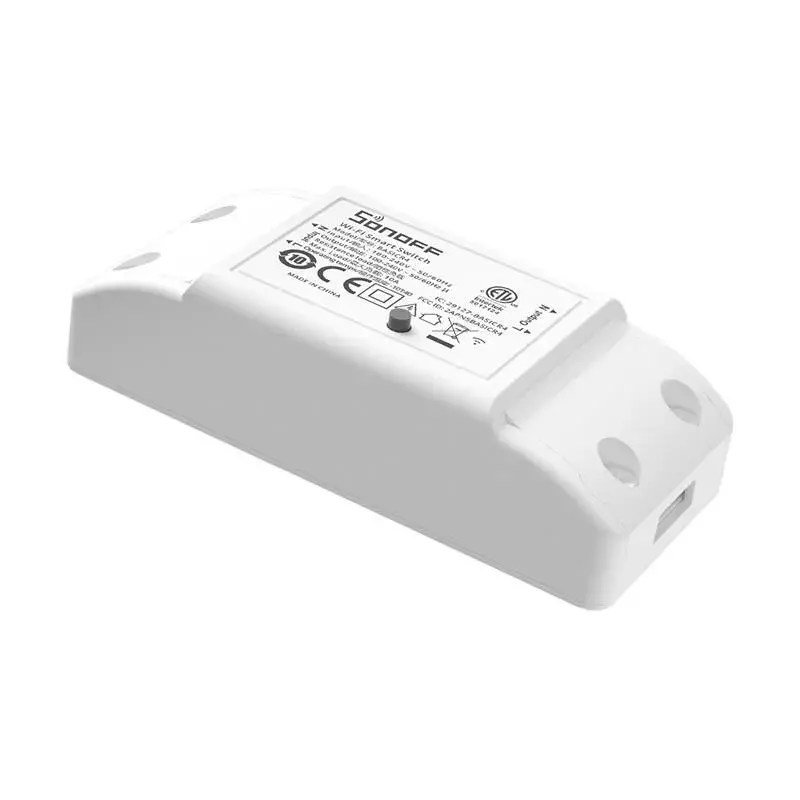 Išmanusis jungiklis Sonoff BASICR4 10A ESP32 — „Wi‑Fi“ relės modulis namų automatizavimui
