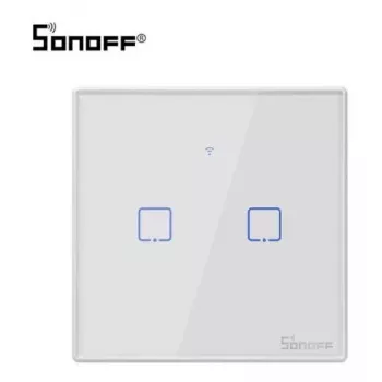 Šviesos jungiklis Sonoff IM190314016 Grūdintas stiklas Baltas