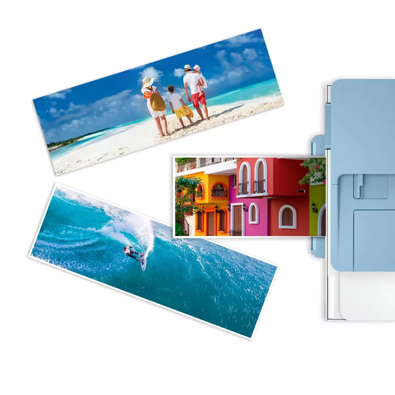 HP Advanced Photo Paper Glossy 65 lb 4 x 12 in. (101 x 305 mm) 10 lapų