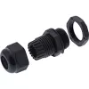 InLine kabelio riebokšlis nailoninis IP68 3,5–6 mm juodas 10 vnt., neoprenas, nailonas, juoda, 43 g, 80 mm, 120 mm, 25 mm