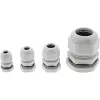 InLine kabelio sandariklis, nailonas, IP68, 3,5–6 mm, pilkas, 10 vnt., nailonas, pilka, 43 g, 80 mm, 120 mm, 25 mm