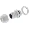 InLine kabelio sandariklis, nailonas, IP68, 3,5–6 mm, pilkas, 10 vnt., nailonas, pilka, 43 g, 80 mm, 120 mm, 25 mm