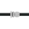 InLine kabelio sandariklis, nailonas, IP68, 3,5–6 mm, pilkas, 10 vnt., nailonas, pilka, 43 g, 80 mm, 120 mm, 25 mm