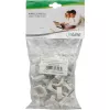 Apvalus kabelio spaustukas InLine 44021B 10 mm baltas 100 vnt.