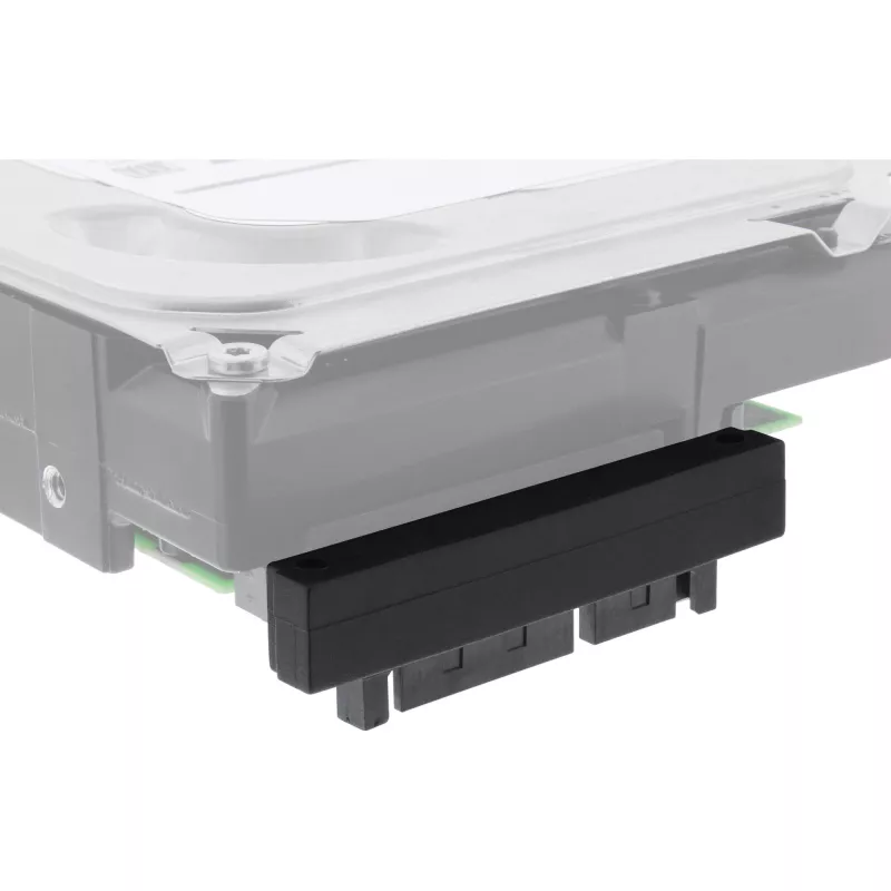 InLine SATA adapteris, tėvas/motina, 22pin (15+7) žemyn nukreiptas