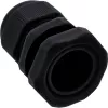 Kabelio riebokšlis InLine 44012B nailoninis IP68 kabeliams Ø6–12 mm, juodas, pakuotė po 10 vnt.
