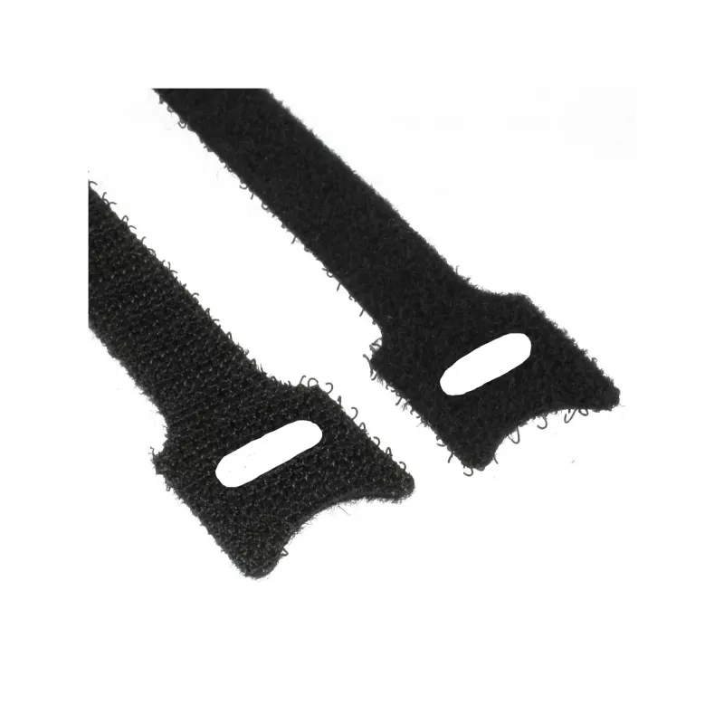 InLine kabelių surišimo juostelės su kabliukais ir kilpelėmis 12x330mm 10 vnt. juoda