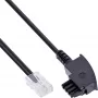 InLine TAE-F German / RJ45 8P2C laidas 1 m