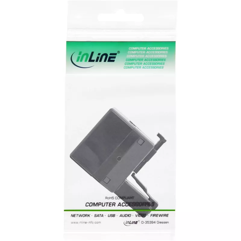 InLine ISDN paskirstymo skirstytuvas 1x RJ45 M / 2x RJ45 F be galinio rezistoriaus