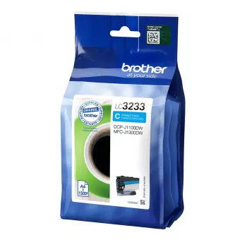 Kasetė Brother LC-3233C mėlynas rašalas 1500 puslapių DCP-J1100DW/MFC-J1300DW