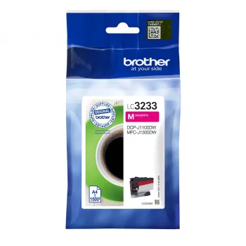 Brother LC3233M rašalo kasetė 1 vnt. Originali standartinio našumo purpurinė