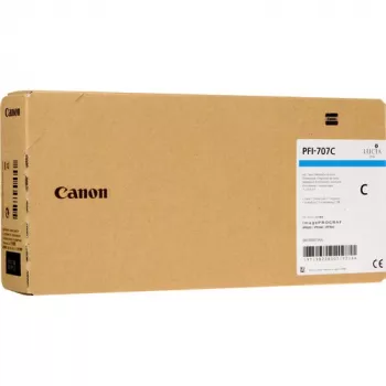 Canon PFI-707C rašalo kasetė originali žydra
