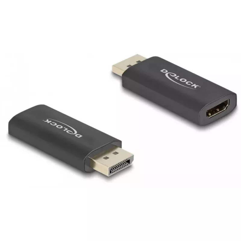DeLOCK aktyvus DisplayPort 1.4 į HDMI adapteris 8K HDR juodas