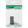 InLine DisplayPort adapteris, DisplayPort kištukas / DisplayPort lizdas, kampu į viršų