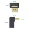 InLine DisplayPort adapteris, DisplayPort kištukas / lizdas, į apačią nukreiptas