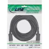 Aktyvus DisplayPort 1.4 laidas InLine 17207P 8K4K juodas auksinis 7,5 m