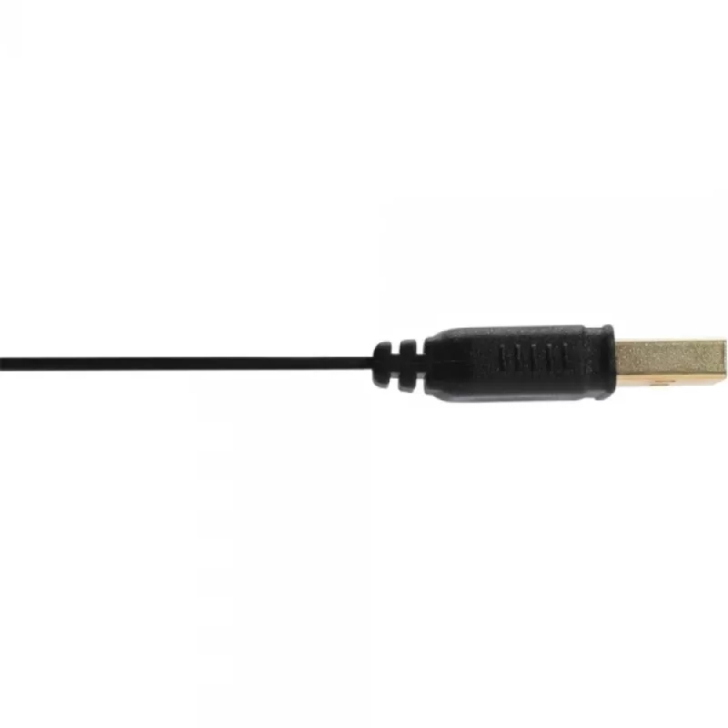 InLine USB 2.0 plokščias kabelis Type A kištukas / lizdas auksuoti kontaktai juodas 5 m