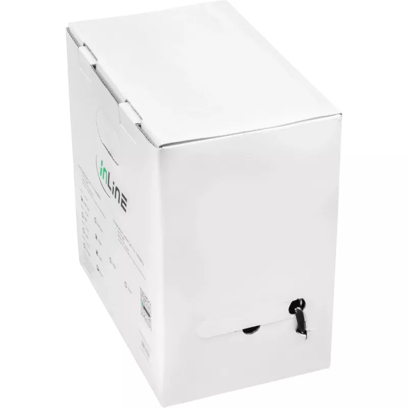 InLine montavimo kabelis lauko sąlygoms S/FTP PiMF Cat.7a AWG 23 varinis 1200 MHz PE, 50m