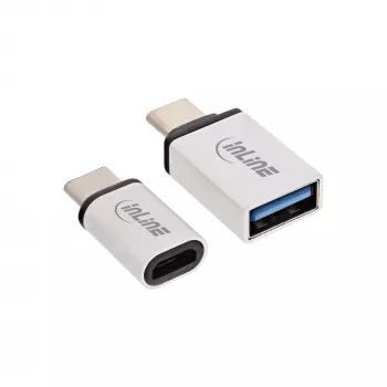 USB-C adapterių rinkinys InLine 35809 USB-C V su Micro-USB V ir USB3.0 A V