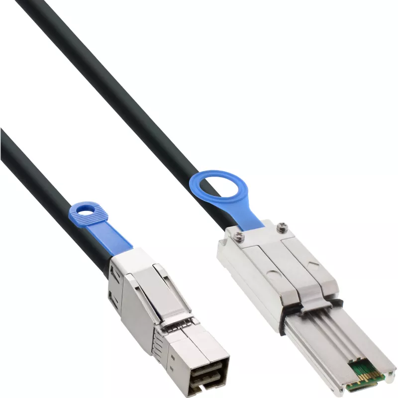 InLine išorinis Mini SAS HD laidas SFF-8644 į SFF-8088 6Gb/s 0,5m