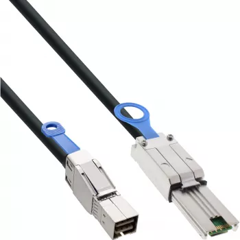 InLine išorinis Mini SAS HD laidas SFF-8644 į SFF-8088 6Gb/s 2m