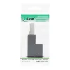 InLine pataisos laido adapteris Cat.6A, RJ45 kištukas / lizdas, kampinis 90° į viršų