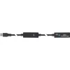 InLine USB3.2 Gen.1 aktyvus kartotuvo kabelis Type A kištukas / lizdas, juodas, 15 m