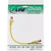 InLine komutacinis kabelis S/FTP PiMF Cat.6 250MHz copper halogen free Geltona 0.3m