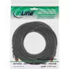 InLine komutacinis kabelis S/FTP PiMF Cat.6 250MHz varis be halogenų juodas 7.5m