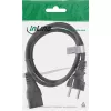 InLine maitinimo laidas 16A CEE 7/7 tiesus / IEC320/C19 1,5 m