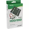 InLine HDD/SSD montavimo rėmelio RINKINYS su SATA ir maitinimo kabeliu, kampuotas, su varžtais