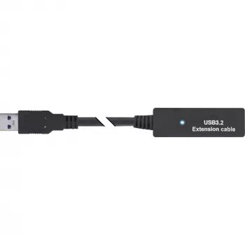 InLine USB 3.2 Gen.1 aktyvus plėtinys, USB-A patinas į USB-C patelė, 5 m
