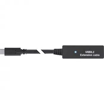 InLine USB 3.2 Gen.1 aktyvusis ilgintuvas, USB-C kištukas į USB-A lizdą, 5 m