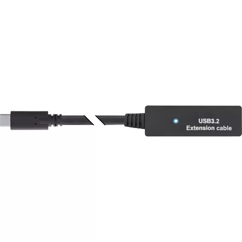 InLine USB 3.2 Gen.1 aktyvusis ilgintuvas, USB-C kištukas į USB-A lizdą, 5 m
