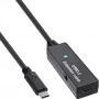 InLine USB 3.2 Gen.1 aktyvus ilgintuvas, USB-C kištukas į USB-C lizdą, 5 m