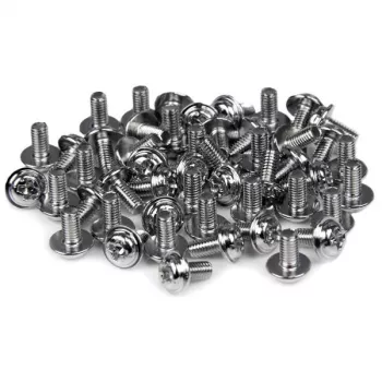 StarTech.com kompiuterio tvirtinimo varžtai M3 x 1/4 col. ilgio stovo – 50 vnt. pakuotė