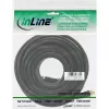 SAT laidas Premium InLine 69315P 15 m 2x ekranuotas 2x F-kištukas juodas