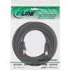 InLine antenos kabelis 2x ekranuotas >85 dB juodas 0,5 m