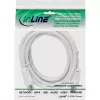 InLine antenos kabelis 2x ekranuotas itin mažų nuostolių >75dB balta 2m