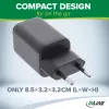 InLine USB maitinimo šaltinis, įkroviklis, USB-A + USB Type-C, 33 W, PD + QC