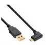 Microconnect USBABMICRO0,5A USB laidas USB 2.0 0,5 m USB A Micro-USB B Juoda