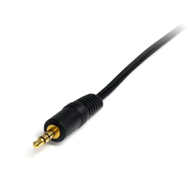 StarTech.com 3 pėdų stereo garso laidas - 3,5 mm kištukas į 2x RCA kištukai
