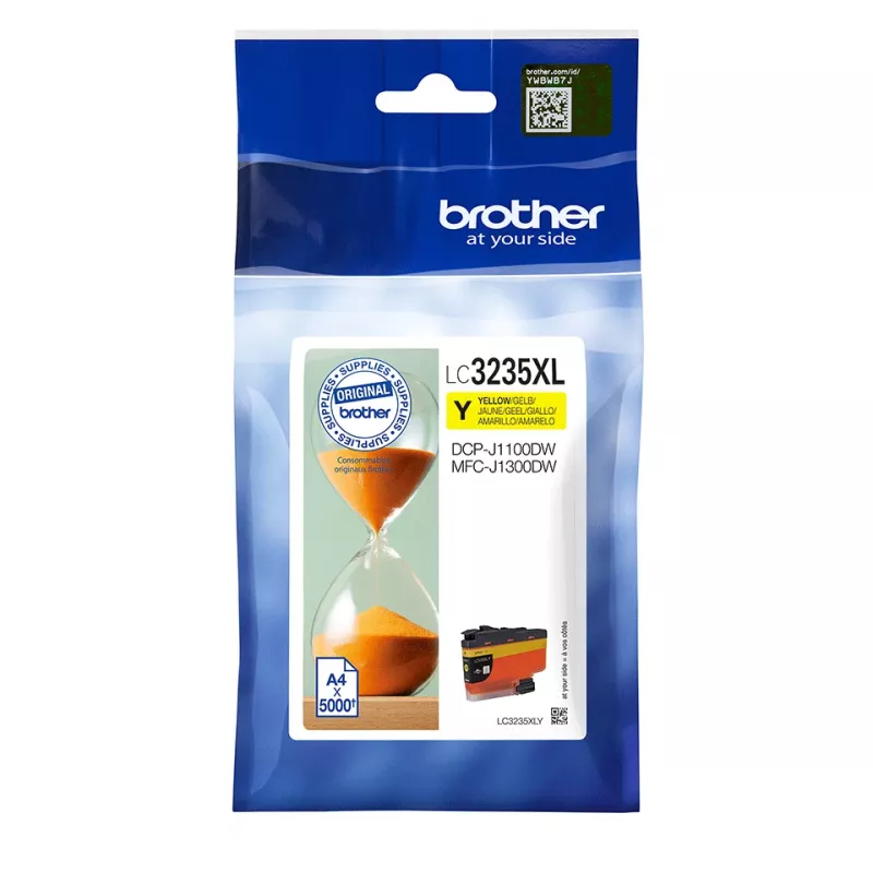 Brother LC3235XLY rašalo kasetė 1 vnt. Originali Didelio (XL) našumo Geltona
