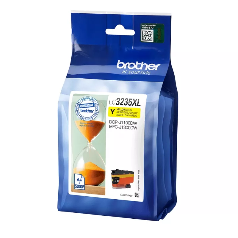 Brother LC3235XLY rašalo kasetė 1 vnt. Originali Didelio (XL) našumo Geltona