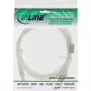 InLine USB 2.0 laidas, A tipo kištukas / B tipo kištukas, permatomas, feritinis šerdis, 5 m