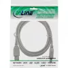 USB 2.0 prailginimo laidas, A tipo kištukas / lizdas, InLine 34633, smėlio spalvos, 0,3 m