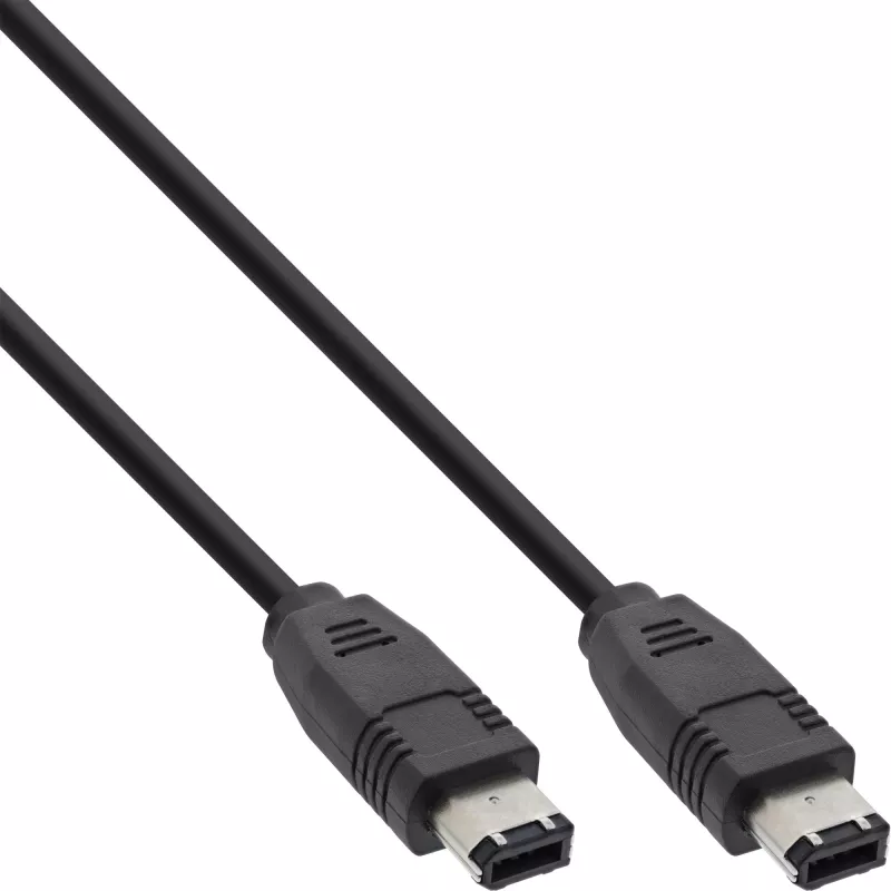 InLine FireWire 400 1394 laidas 6 kontaktų kištukas / kištukas 0,5 m