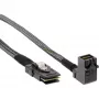 InLine Mini SAS HD laidas SFF-8643 kampuotas – SFF-8087 su Sideband 0,5 m