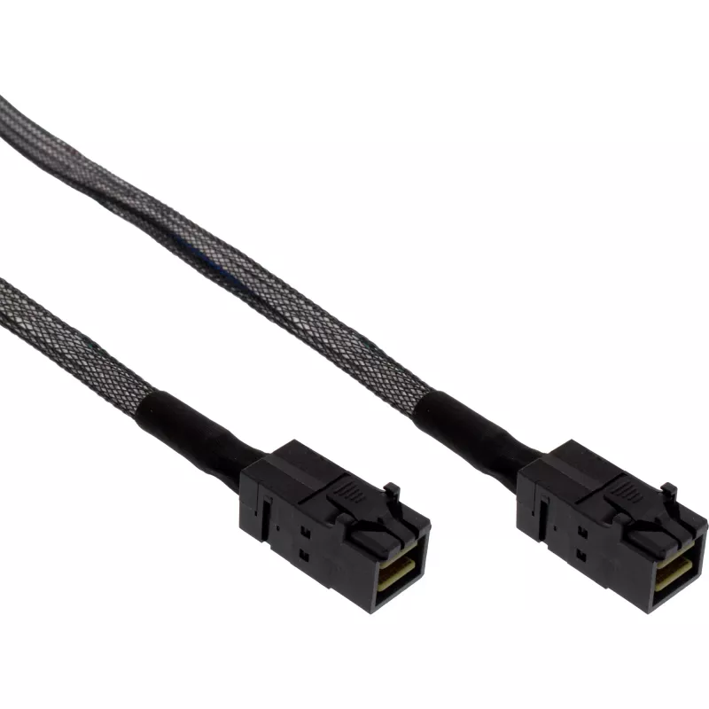 InLine Mini SAS HD laidas SFF-8643 į SFF-8643 su Sideband 0,5m