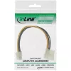 InLine pagrindinės plokštės maitinimo kabelio adapteris 5.25 colio / 4 kontaktų 12 V 0.20 m